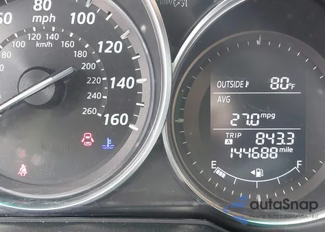 2014 Mazda Cx-5 Sport из США, поврежденный, VIN JM3KE4BE6E0404753